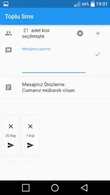 Bulk Message Sending - SMS android App screenshot 5